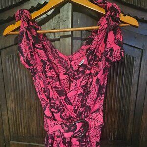 Vintage floral dress